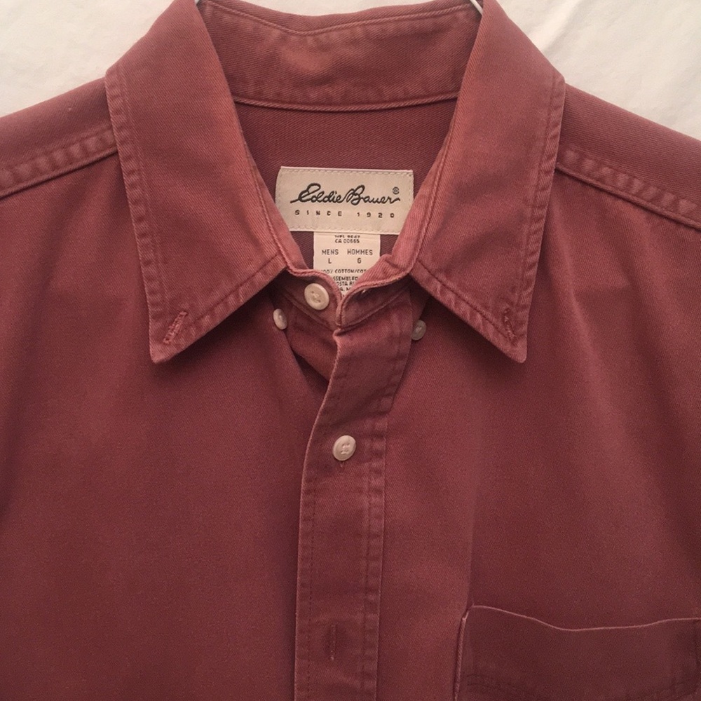 Eddie Bauer heavyweight button down
